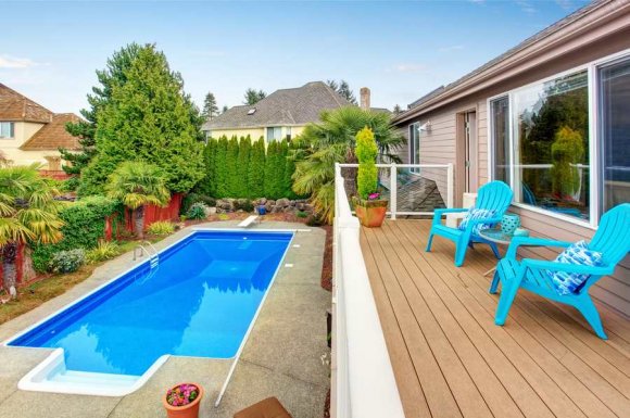 Remplacement d’un liner de piscine par un revêtement en PVC armé - Grézieu-la-Varenne - Ouest Piscines