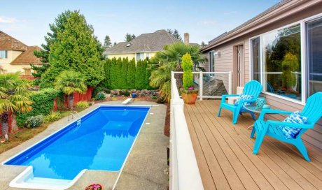 Construction et aménagement de terrain pour une piscine - Grézieu-la-Varenne - Ouest Piscines